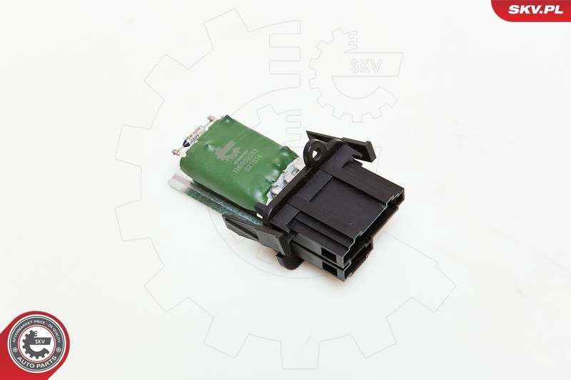 Resistor, interior blower